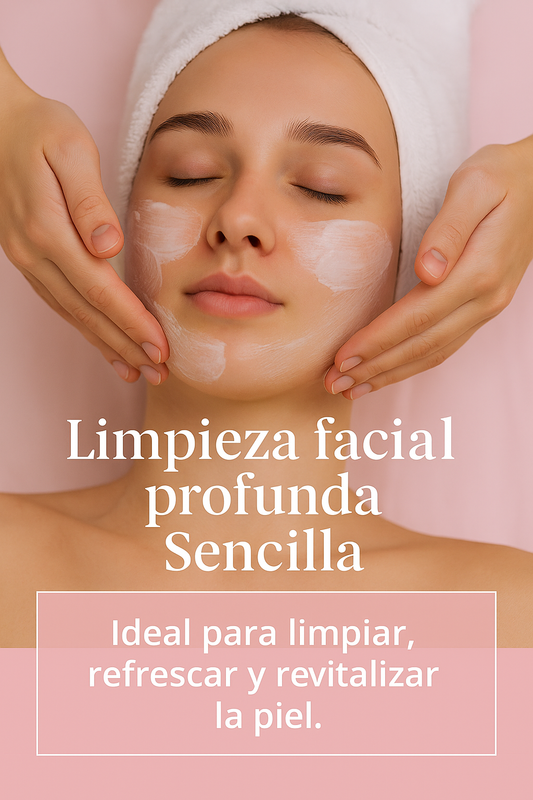 Limpieza facial Profunda (sencilla)
